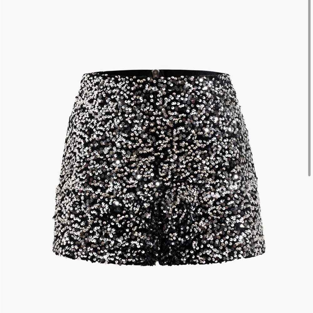 Silver sequin- shorts size M- Never worn- NWT *PERFECT FOR THE ERAS TOUR*